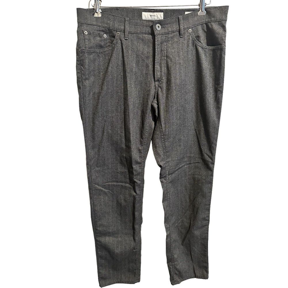 Brax Pants Mens Size 38x31.5‎ Chuck Modern Fit Grey